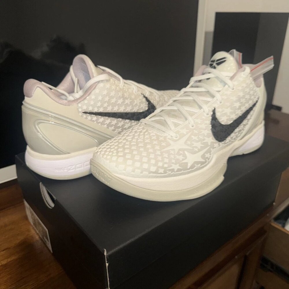 Nike Kobe 6 Protro Sail All-Star 2.0 Brand New Ships Now FQ3546-100 Size 8.5